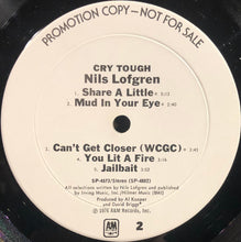 Nils Lofgren: Cry Tough 12"