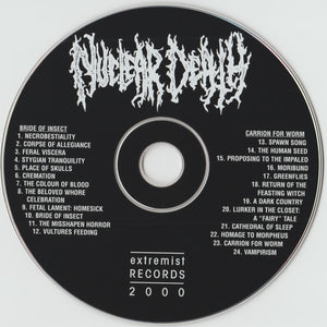 Nuclear Death: Bride Of Insect / Carrion For Worm CD
