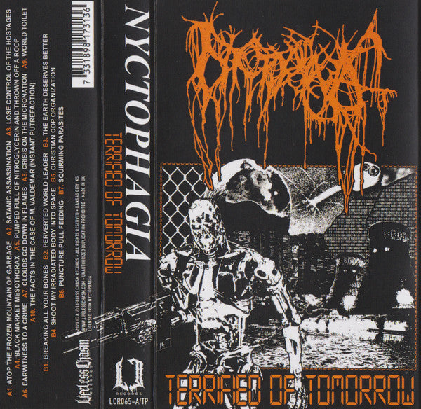 Nyctophagia: Terrified Of Tomorrow cassette