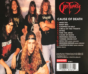 Obituary: Cause Of Death CD