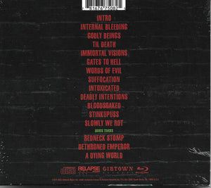 Obituary: Slowly We Rot - Live & Rotting CD