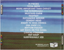 Ona Snop: Geezer CD