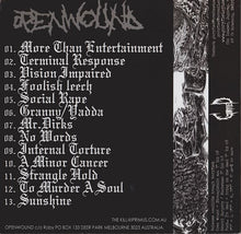 Open Wound: Stranglehold E.P. 7"