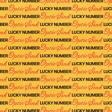 Optic Sink: Lucky Number 12" (PRE-ORDER)