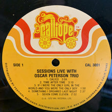 Oscar Peterson, Gerald Wiggins: Sessions, Live 12"
