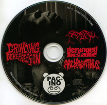 Patisserie / Deranged Insane / Archagathus: Grinding Gorepression CD