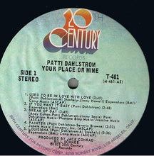 Patti Dahlstrom: Your Place Or Mine 12"