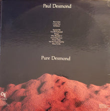 Paul Desmond: Pure Desmond 12"