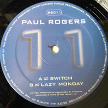 Paul Rogers: Switch / Lazy Monday 12"