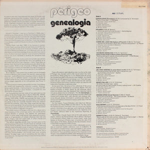 Perigeo: Genealogia 12"