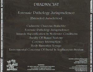 Pharmacist: Forensic Pathology Jurisprudence [Extended Jurisdiction] CD