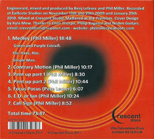 Phil Miller / In Cahoots: Mind Over Matter CD
