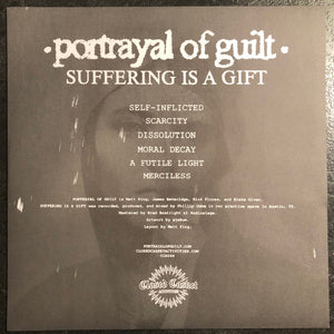 Portrayal Of Guilt: Suffering Is A Gift 12"