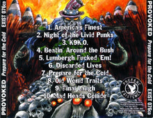 Provoked: Prepare For The Cold CD