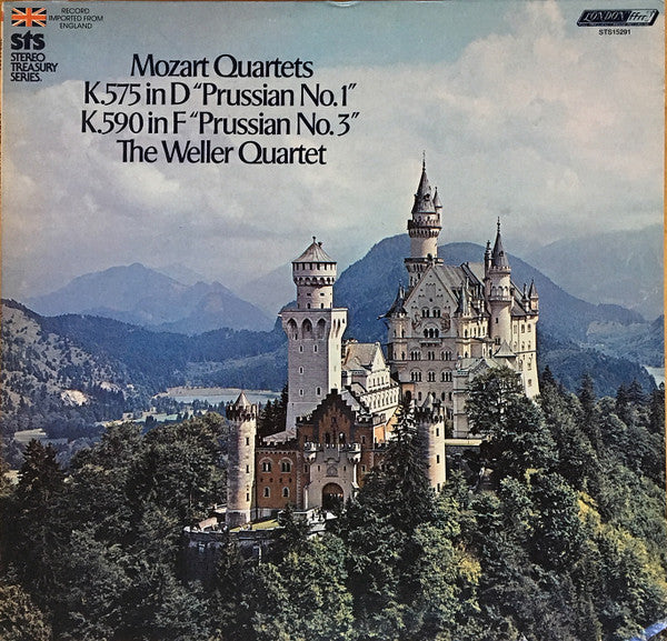 Wolfgang Amadeus Mozart, Weller-Quartett: Quartets K.575 In D 