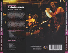 Quintessence: Cosmic Energy (Live At St Pancras 1970) CD