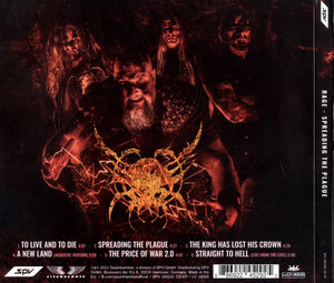 Rage: Spreading The Plague CD