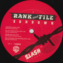 Rank And File: Sundown 12"