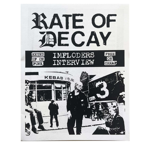 Rate Of Decay #3: Keyed Up On Punk zine