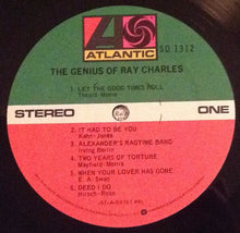Ray Charles: The Genius Of Ray Charles 12"