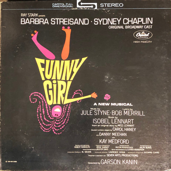 Ray Stark Presents Barbra Streisand, Sydney Chaplin: Funny Girl (Original Broadway Cast) 12