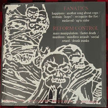 Reform control/Fanatics: Split LP 12"