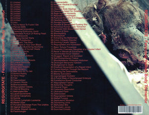 Regurgitate: Ferocious Human Body Tormentor CD