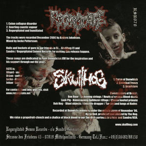 Regurgitate / Skullhog: Split 7"
