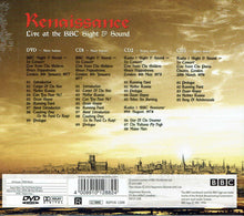 Renaissance: Live At The BBC Sight & Sound 3xCD+DVD