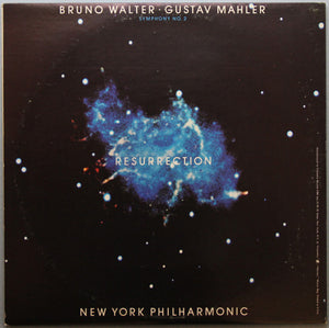 Bruno Walter • Gustav Mahler - The New York Philharmonic: Resurrection 2x12"