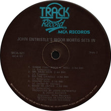 John Entwistle: Rigor Mortis Sets In 12"