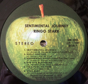 Ringo Starr: Sentimental Journey 12"
