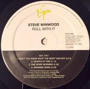 Steve Winwood: Roll With It 12"