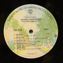 Ronnie Montrose: Open Fire 12"