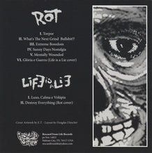 Rot / Life Is A Lie: Split EP 7"