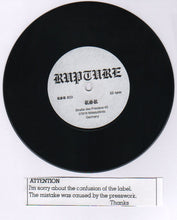 Rupture / Flächenbrand: Split 7"