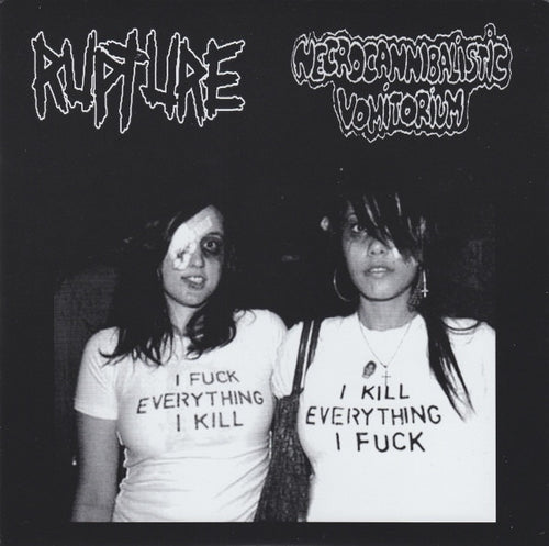 Rupture / Necrocannibalistic Vomitorium: Split 7