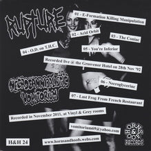 Rupture / Necrocannibalistic Vomitorium: Split 7"