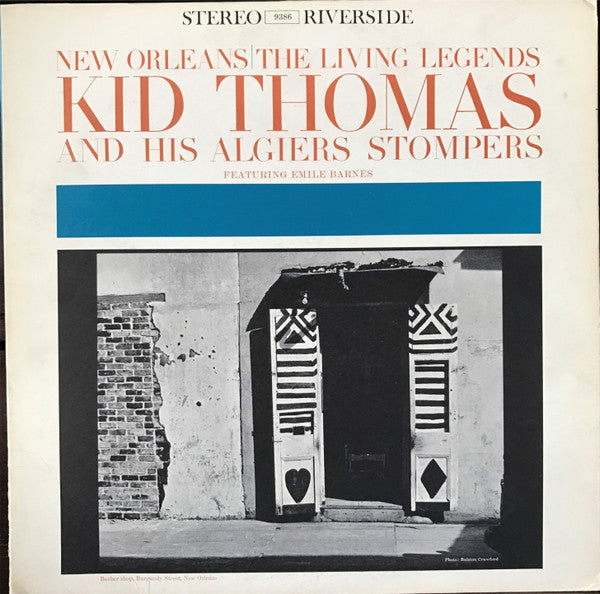 Kid Thomas And His Algiers Stompers Featuring Emil Barnes: S/T 12