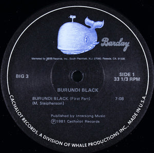 Burundi Black: S/T 12"
