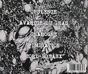Saccage: Charogne CD
