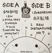 Sad Boys / Stagnation / Raw Distractions: Japan 2014 7"
