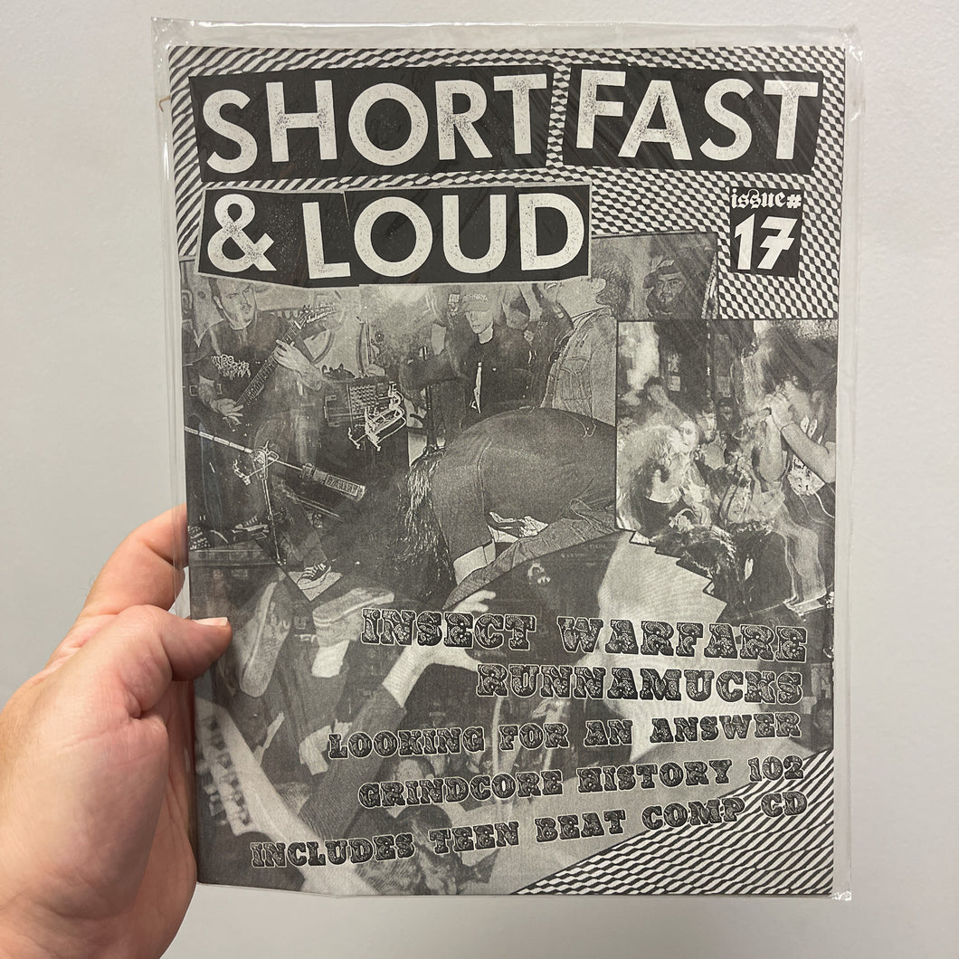 Short, Fast + Loud #17 zine+CD