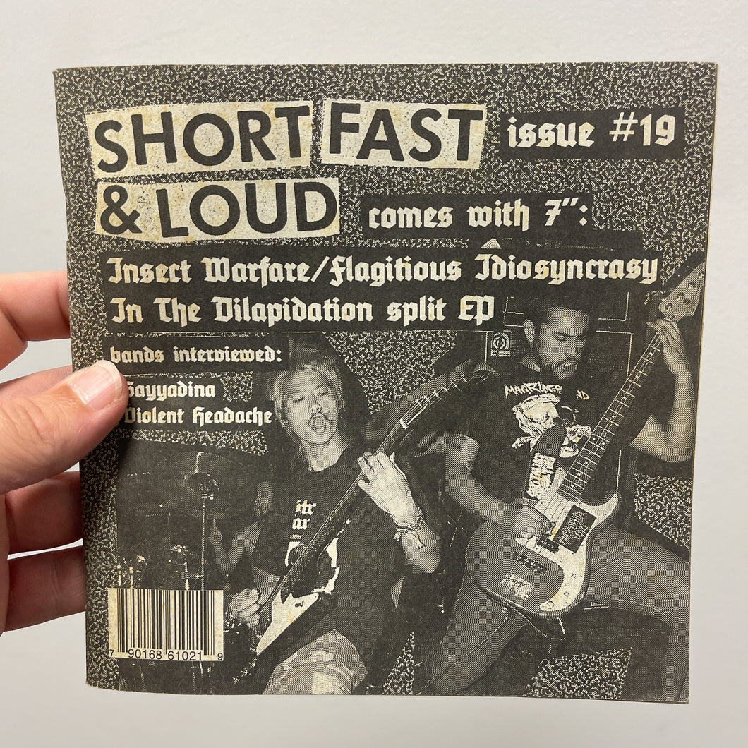 Short, Fast + Loud #19 zine