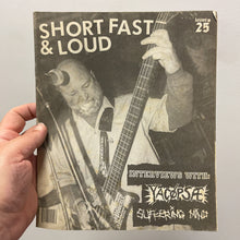 Short, Fast + Loud #25 zine