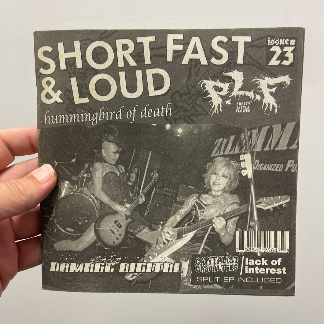 Short, Fast + Loud #23 zine