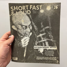Short, Fast + Loud #26 zine