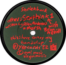 Shriekback: Sexthinkone 7"