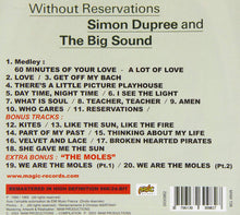 Simon Dupree And The Big Sound: Without Reservations CD
