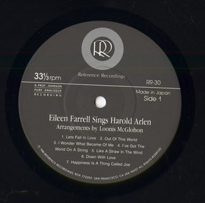 Eileen Farrell: Sings Harold Arlen 12"